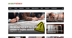 Desktop Screenshot of diariodemexicousa.com